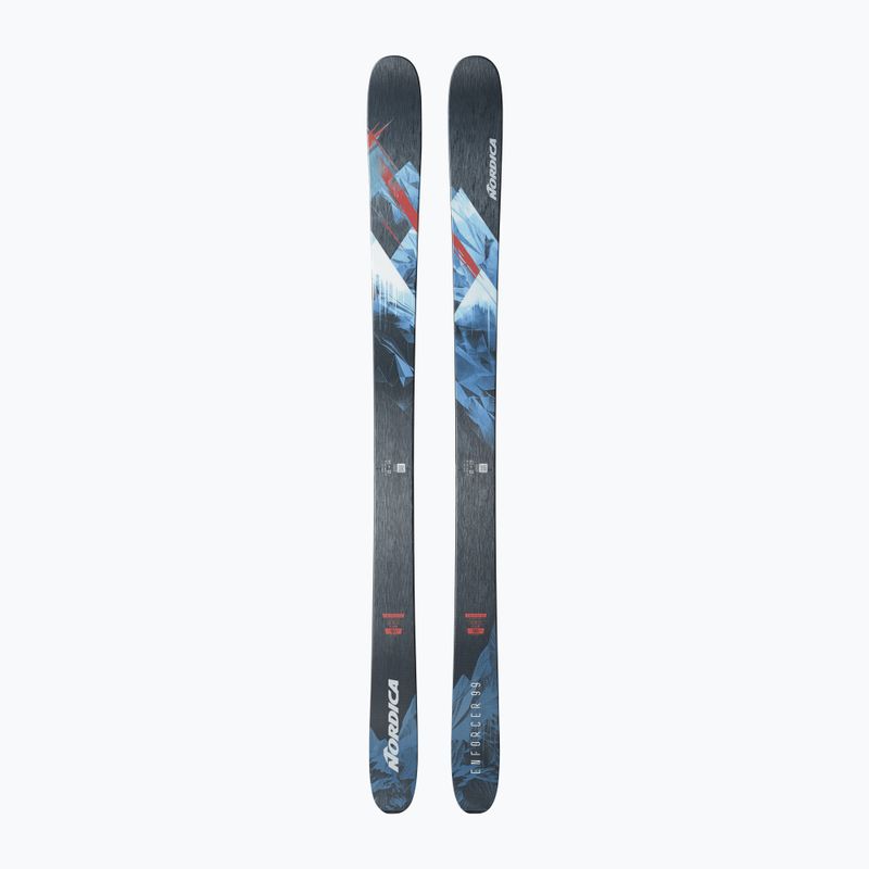 Zjazdové lyže Nordica Enforcer 89 FLAT grey/blue/lime