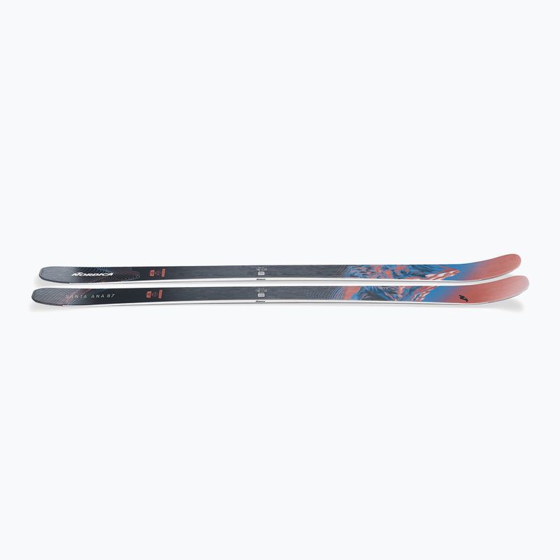 Dámske zjazdové lyže Nordica Santa Anna 87 Flat coral/blue/black 6