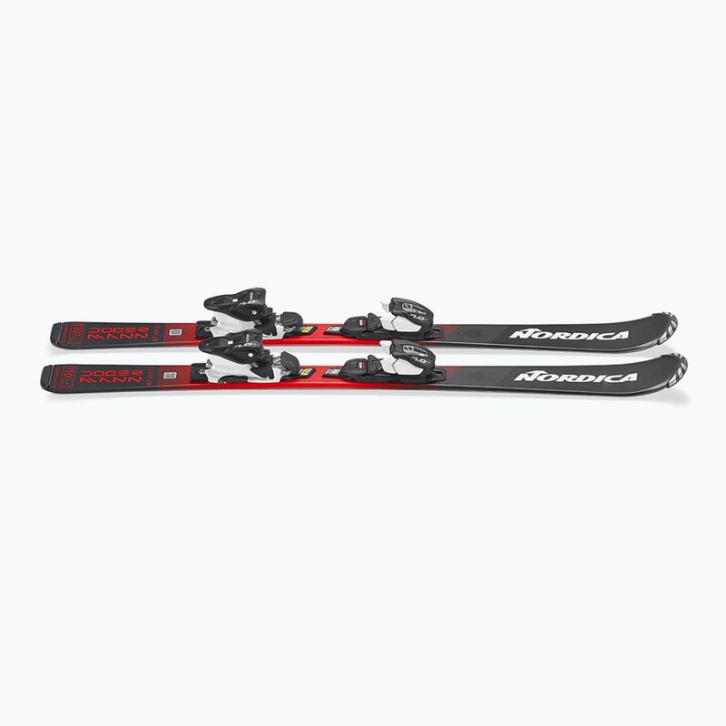 Detské zjazdové lyže + viazanie Nordica Team JR (100-140) + J4.5 FDT black/red 5