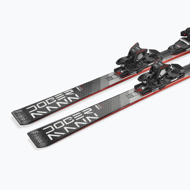 Zjazdové lyže + viazanie Nordica Doberman Multigara DC + Comp 13 FDT black/white 7