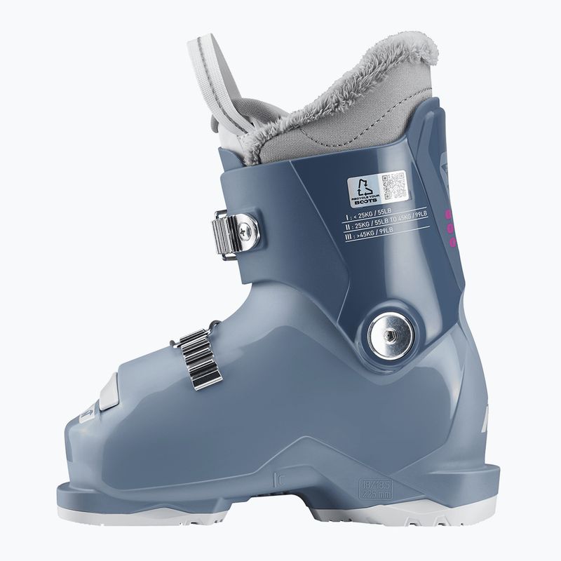 Detské lyžiarske topánky Nordica Speedmachine J 2 blue/light blue/fucsia 2
