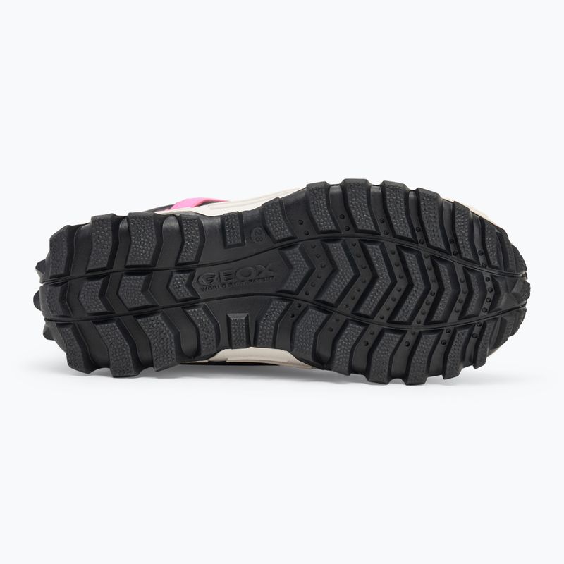 Detské snehule Geox Himalaya ABX black/fuchsia 4