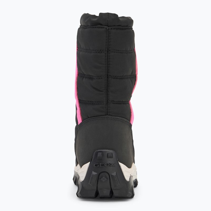Detské snehule Geox Himalaya ABX black/fuchsia 6