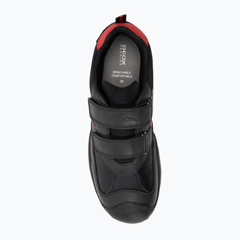 Juniorská obuv Geox New Savage black/red 6