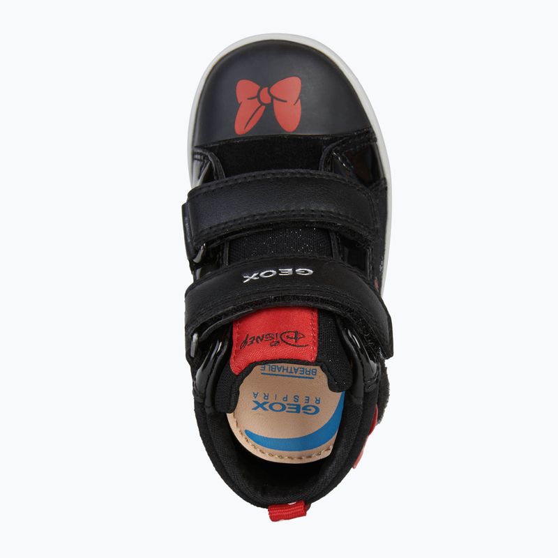 Detské topánky Geox Kilwi black/red 11