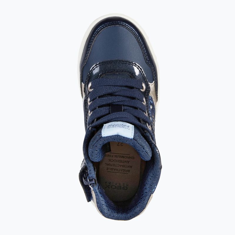 Juniorská obuv Geox Skylin dark navy/platinum 13