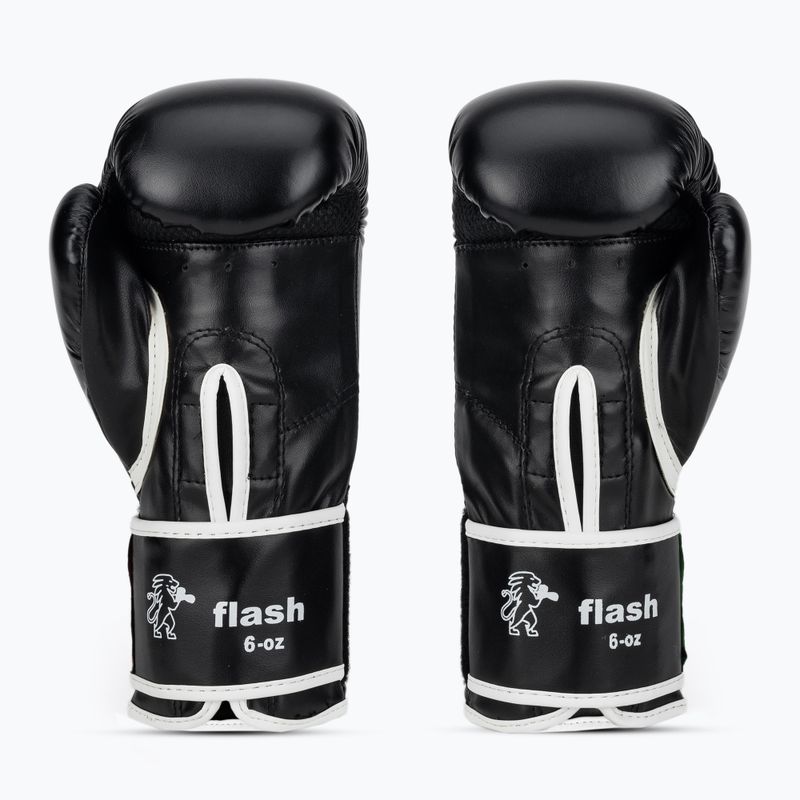 Detské boxerské rukavice LEONE 1947 Flash black 2
