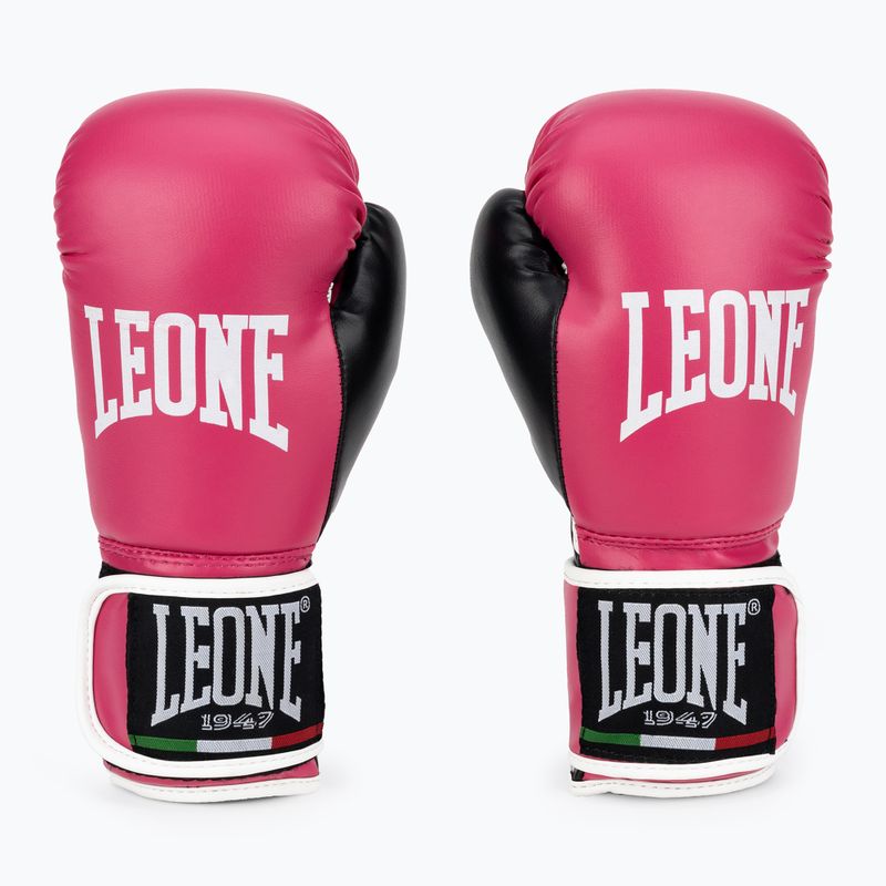 Detské boxerské rukavice LEONE 1947 Flash fuxia