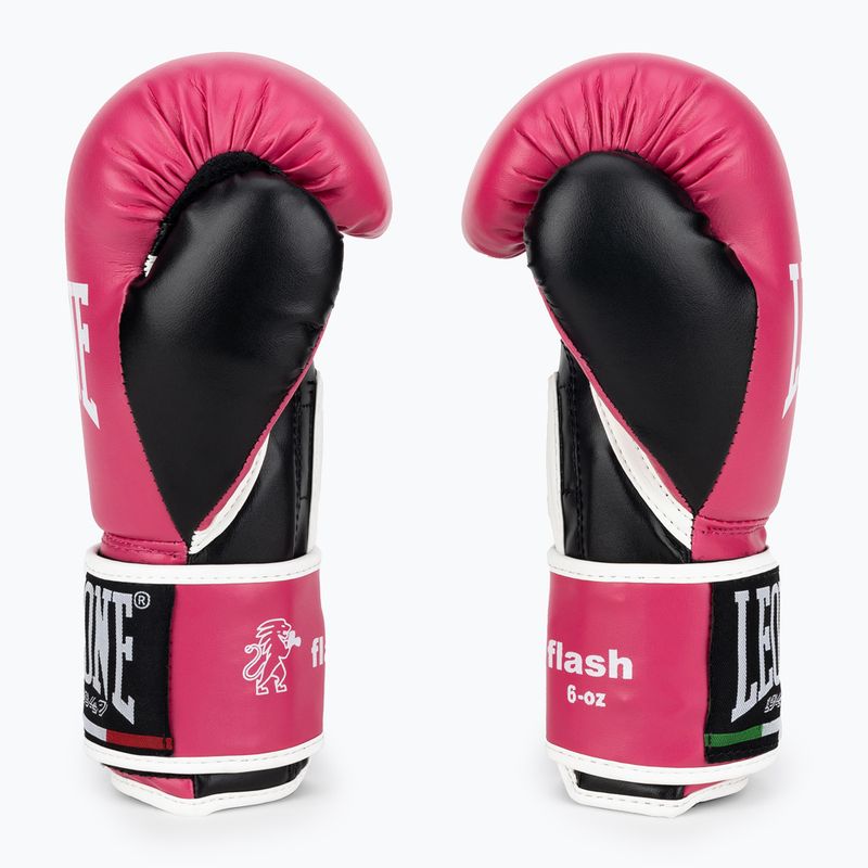 Detské boxerské rukavice LEONE 1947 Flash fuxia 4