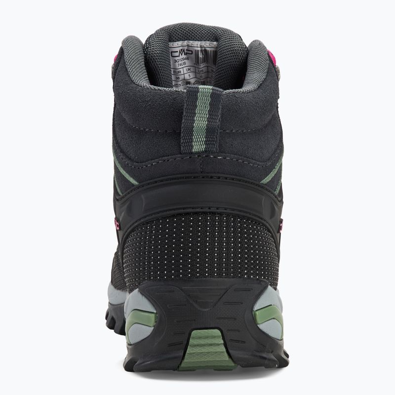 Dámske trekové topánky CMP Rigel Mid Wp anthracite/mineral green 6