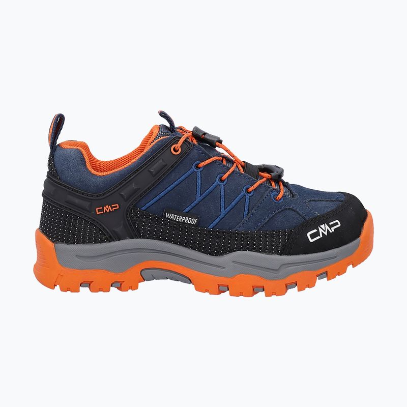 Detská trekkingová obuv CMP Rigel Low Wp b.blue / arancio 9