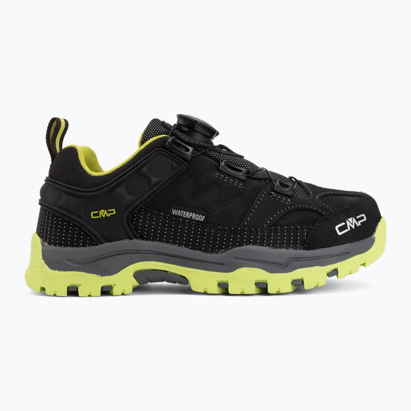 Detské turistické topánky CMP Kiruna Low FitGo Waterproof piombo/acido 2