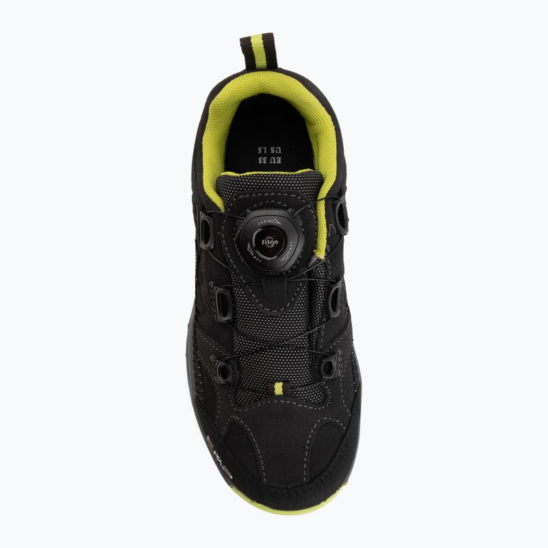 Detské turistické topánky CMP Kiruna Low FitGo Waterproof piombo/acido 5