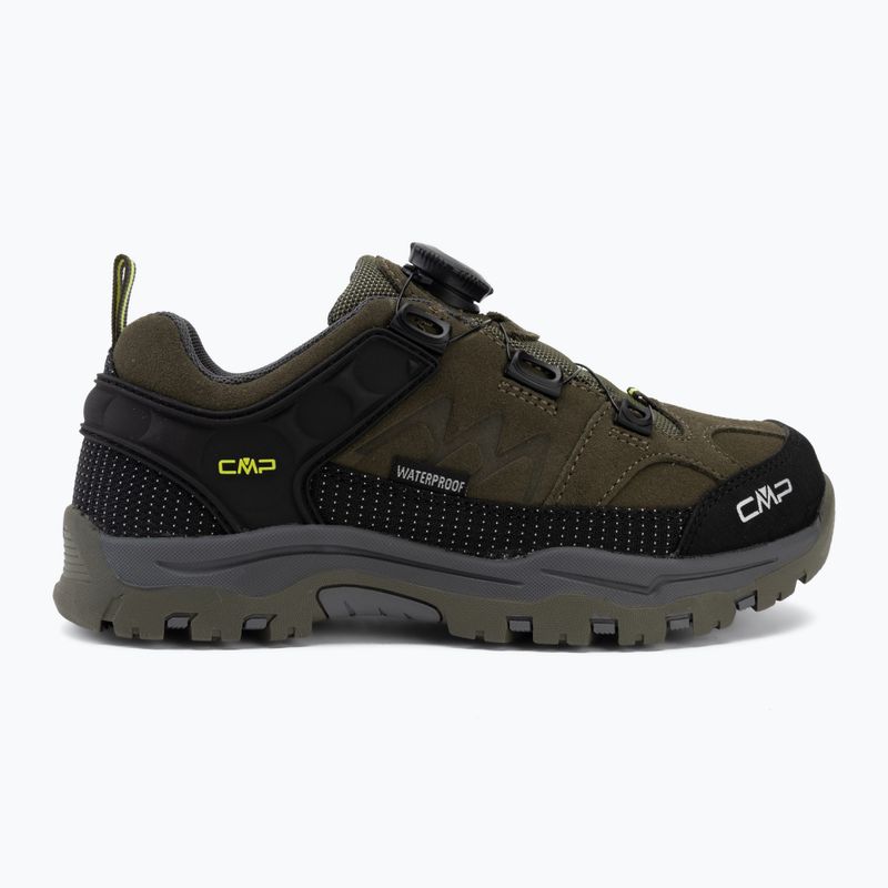 Detské turistické topánky CMP Kiruna Low FitGo Waterproof olive 2