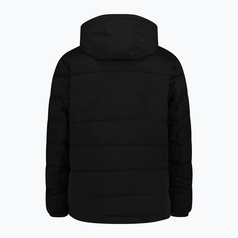 Pánska oteplená bunda CMP 34K0187 nero mel. 2