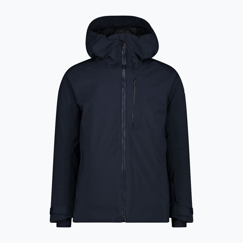 Pánska lyžiarska bunda CMP 34W3987 Fix Hood čierna/modrá