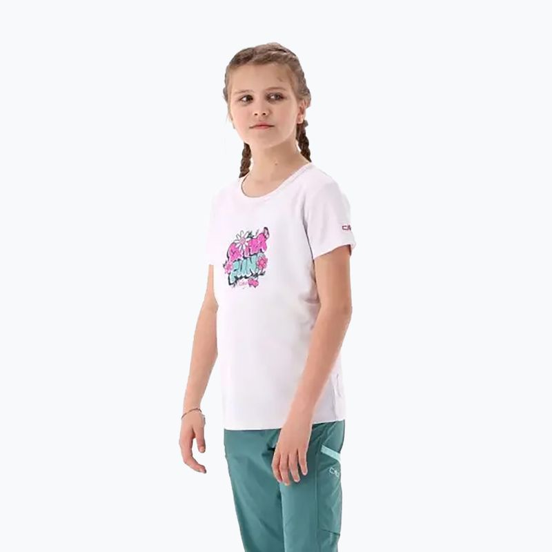 Detské tričko CMP 38T6385 bianco 3