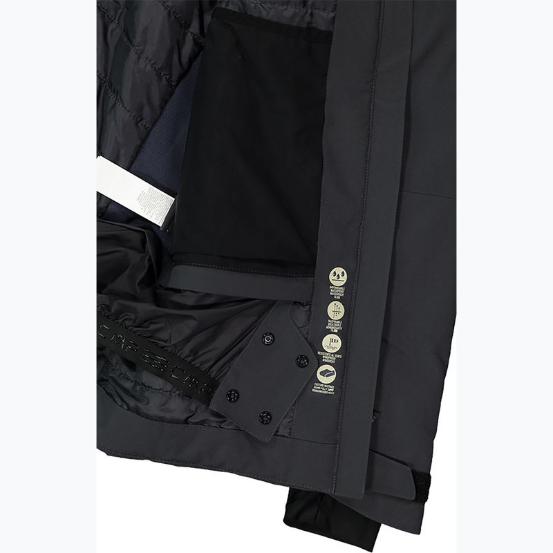 Pánska lyžiarska bunda CMP 34W3987 Fix Hood antracitová 7