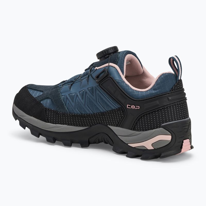 Pánske trekové topánky CMP Rigel Low Fitgo asphalt/antracite/rose 3