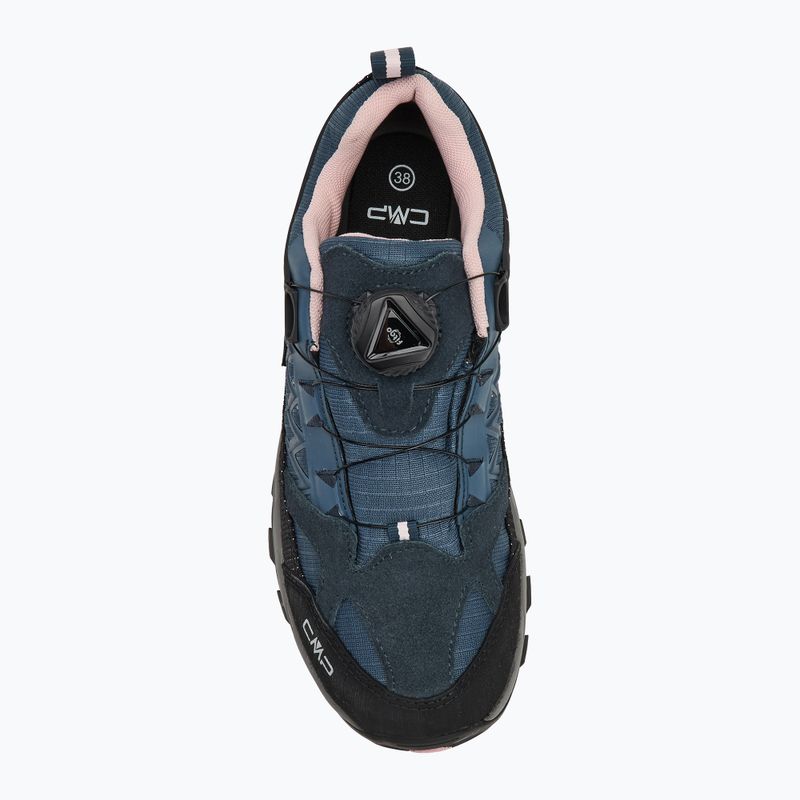 Pánske trekové topánky CMP Rigel Low Fitgo asphalt/antracite/rose 5
