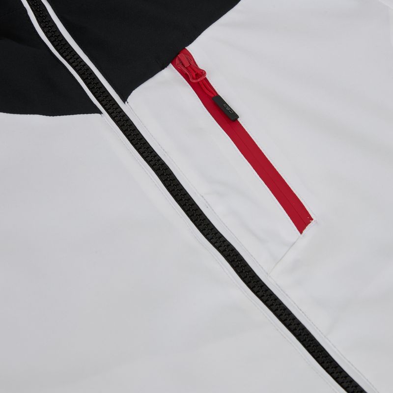 Pánska lyžiarska bunda CMP 35W0077 Zip Hood white 4