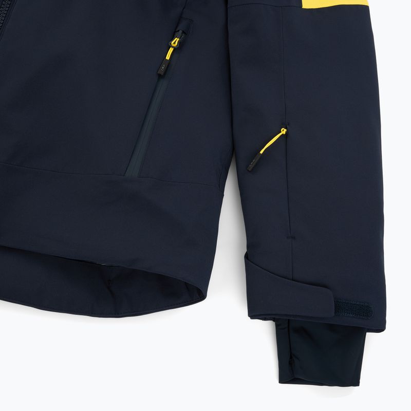 Pánska lyžiarska bunda CMP 35W0077 Zip Hood black/blue 4