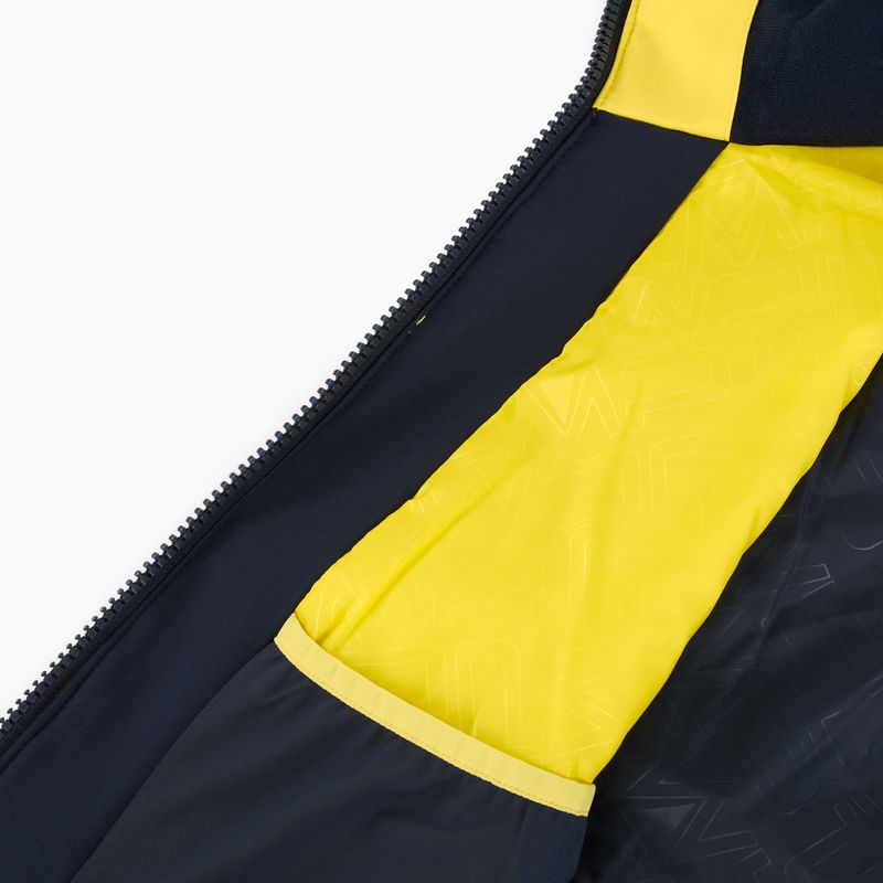 Pánska lyžiarska bunda CMP 35W0077 Zip Hood black/blue 5