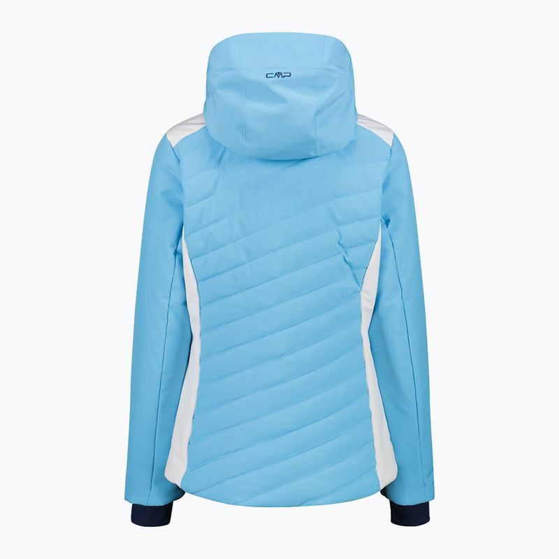 Dámska lyžiarska bunda CMP 35W0166 Zip Hood topaz 2