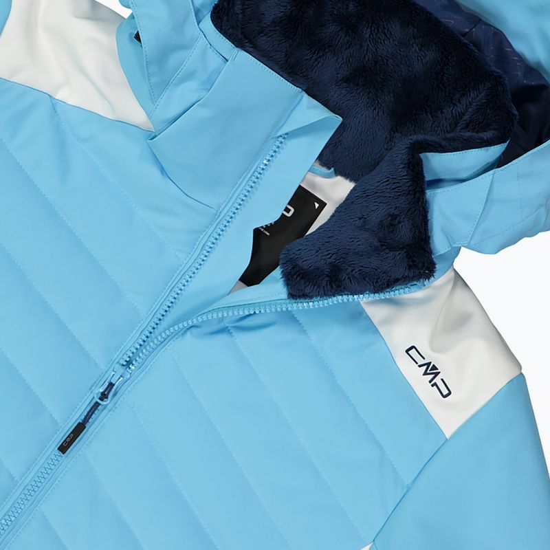 Dámska lyžiarska bunda CMP 35W0166 Zip Hood topaz 6