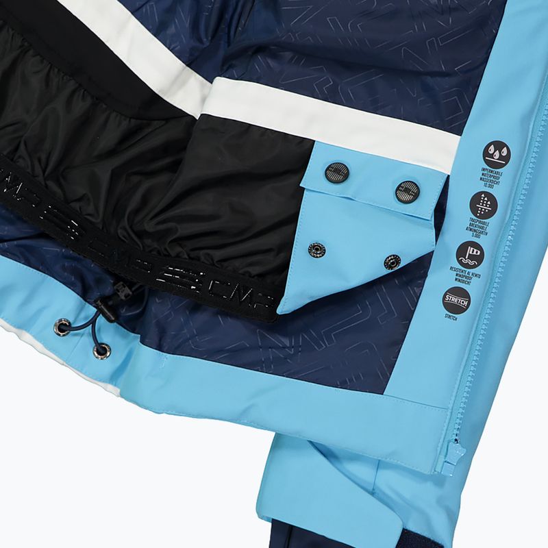 Dámska lyžiarska bunda CMP 35W0166 Zip Hood topaz 7