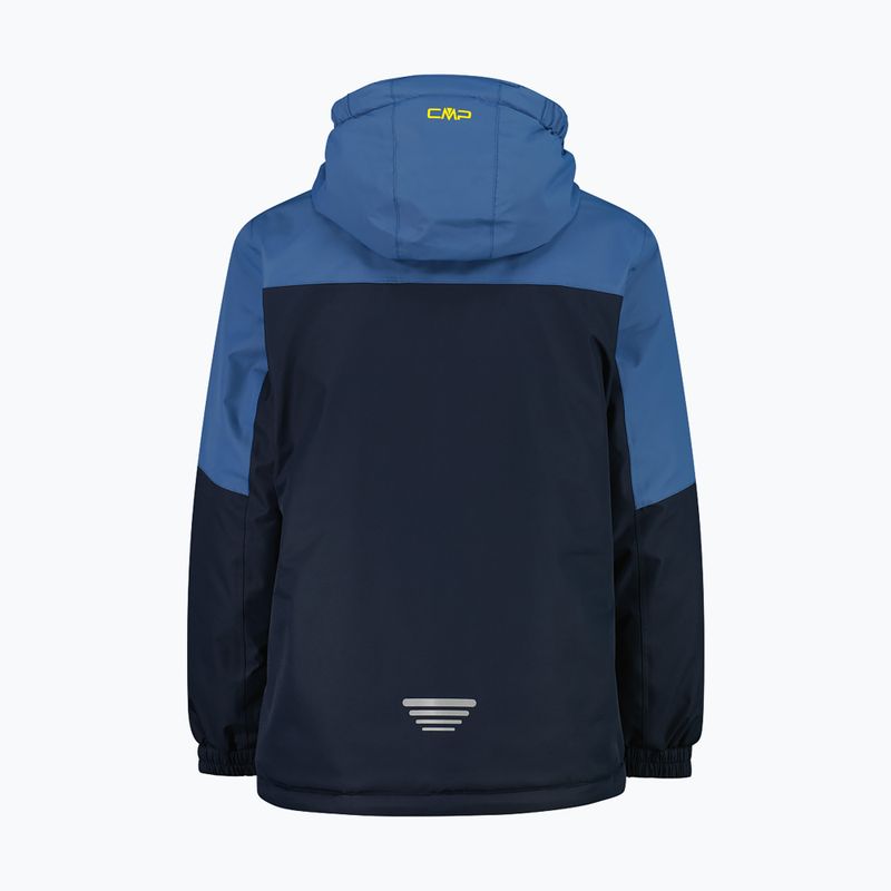 Detská softshellová bunda CMP 35Z1524 Fix Hood bright blue/bluestone 2