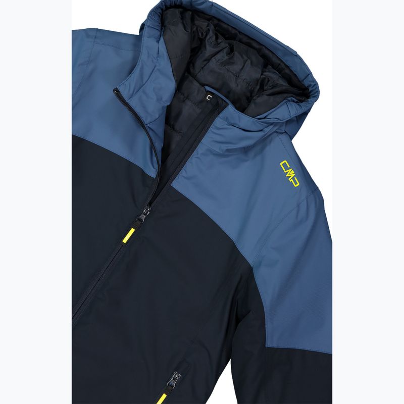 Detská softshellová bunda CMP 35Z1524 Fix Hood bright blue/bluestone 5