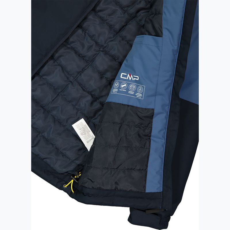 Detská softshellová bunda CMP 35Z1524 Fix Hood bright blue/bluestone 6