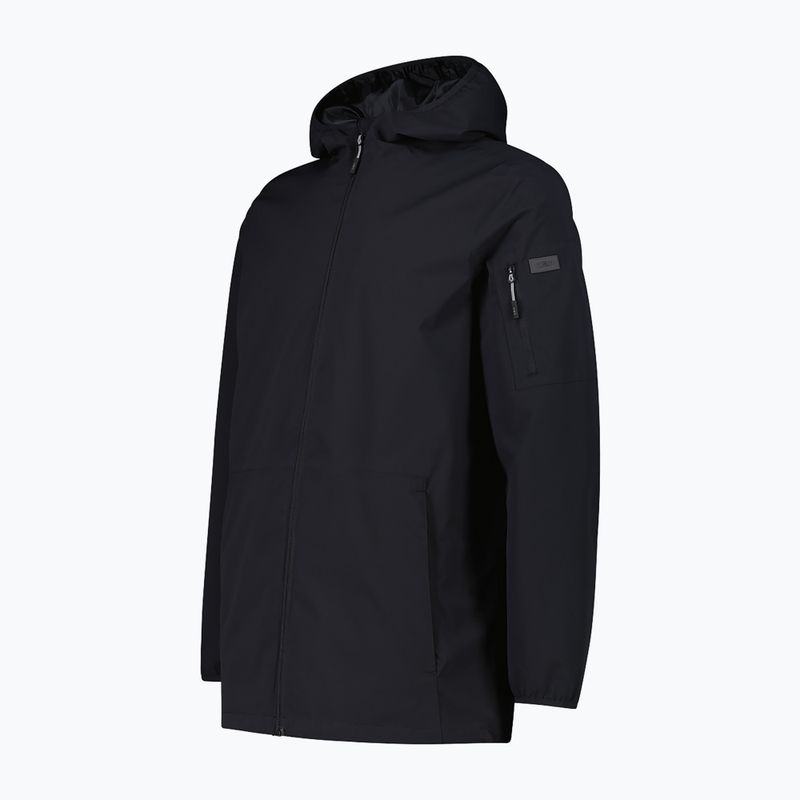 Pánska bunda do dažďa CMP 35Z387 Fix Hood antracite 3