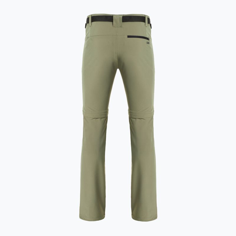 Pánske trekové nohavice CMP 3T51647 Zip Off sage 2