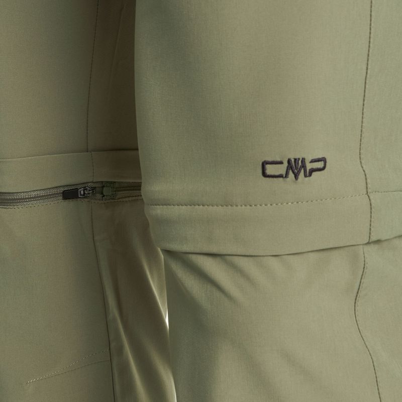 Pánske trekové nohavice CMP 3T51647 Zip Off sage 5