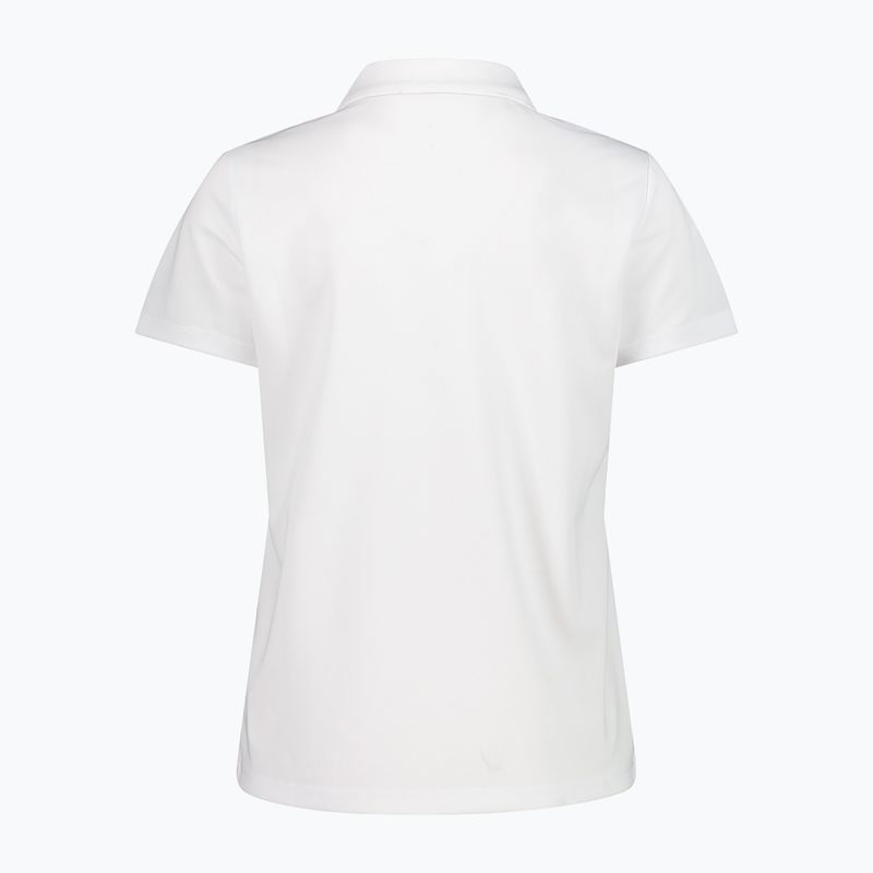 Dámske polo tričko CMP 3T59676 White/Ice polo 2