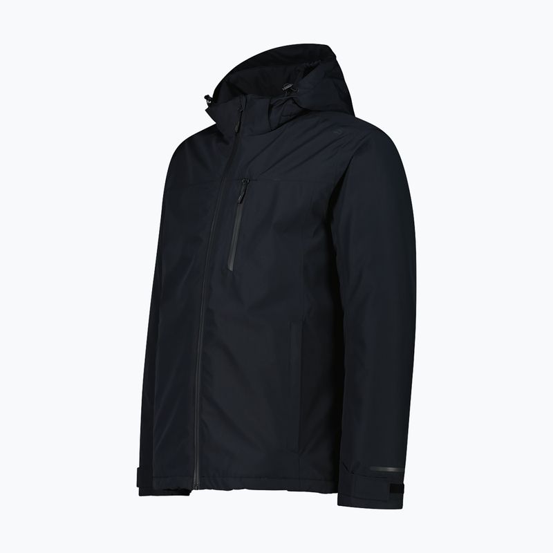 Pánska bunda do dažďa CMP 35Z1537 Zip Hood black 3