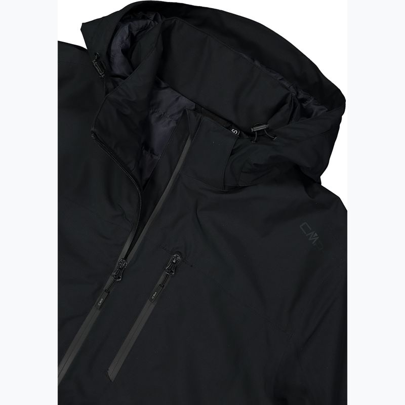 Pánska bunda do dažďa CMP 35Z1537 Zip Hood black 5