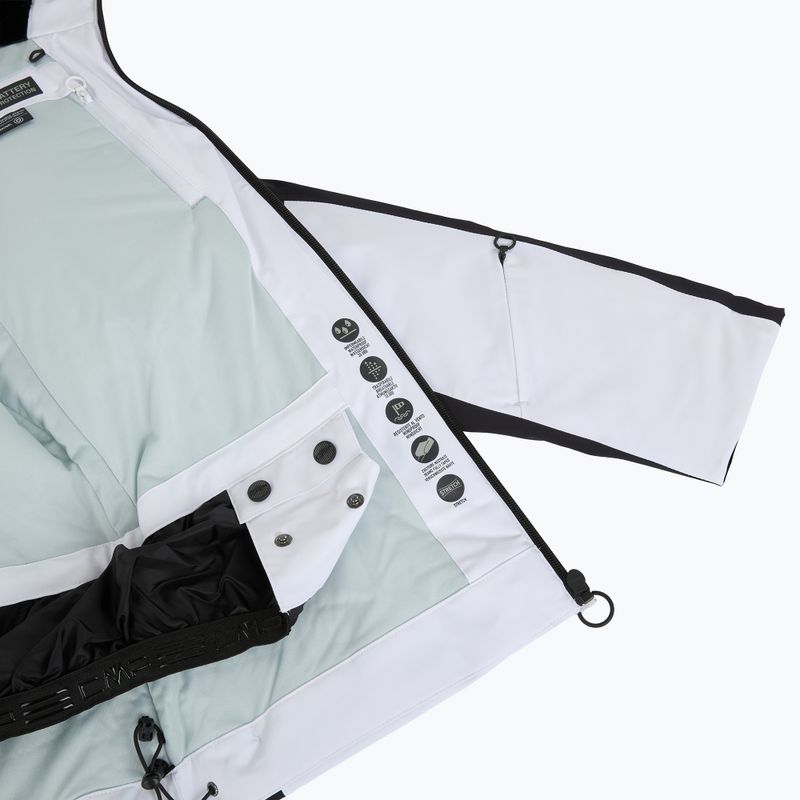 Dámska lyžiarska bunda CMP 35W0246 Zip Hood Synthetic Fur white 6