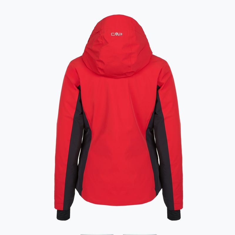 Dámska lyžiarska bunda CMP 35W0256 Zip Hood ferrari 2