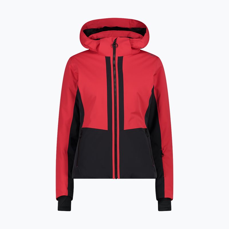 Dámska lyžiarska bunda CMP 35W0256 Zip Hood ferrari 7