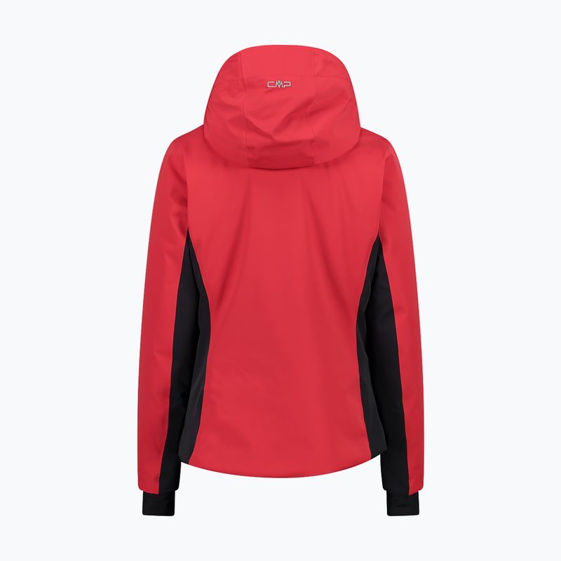 Dámska lyžiarska bunda CMP 35W0256 Zip Hood ferrari 8