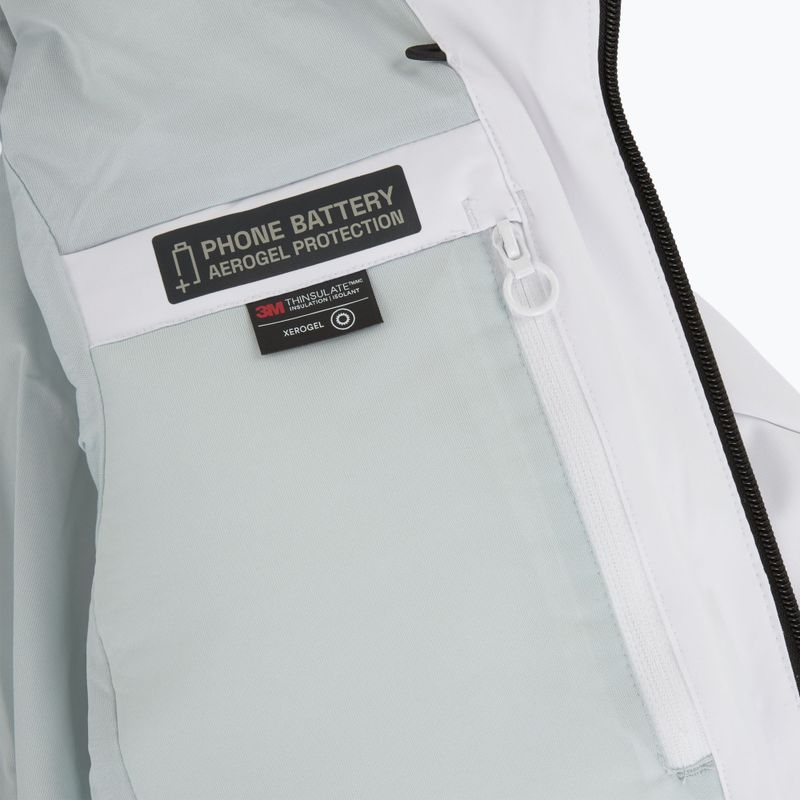 Damska narciarska kurtka CMP 35W0266 Zip Hood biała 5