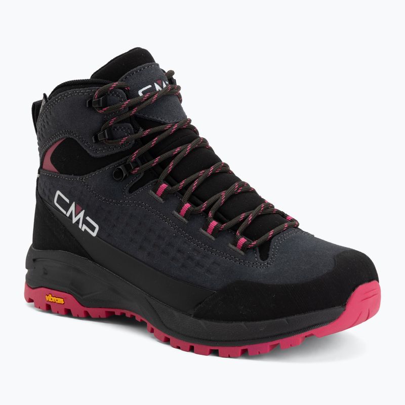 Dámske trekingové topánky CMP Vertyx Mid Waterproof grey/fuxia