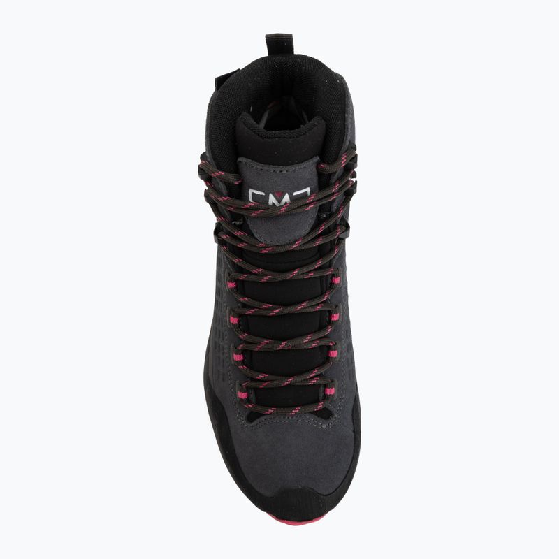 Dámske trekingové topánky CMP Vertyx Mid Waterproof grey/fuxia 5