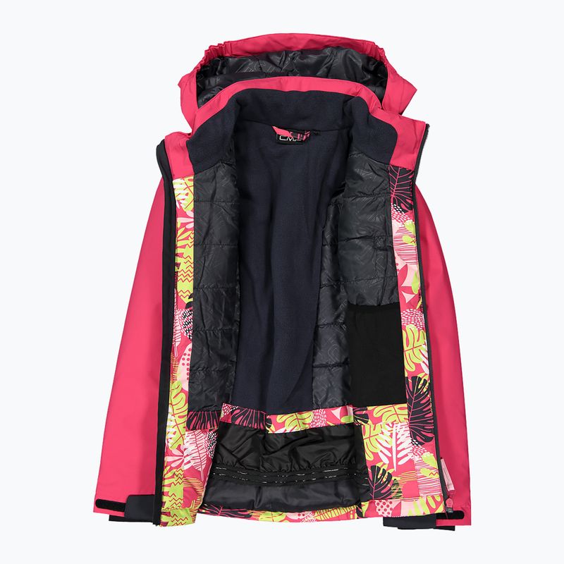 Detská lyžiarska bunda CMP 39W2085 carmine/pink 4