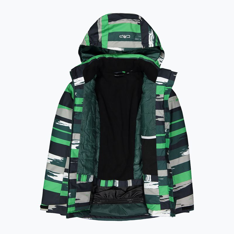 Detská lyžiarska bunda CMP 39W1924 deep mint/alpine/grey 4
