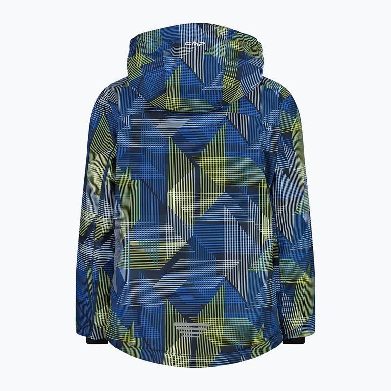 Detská lyžiarska bunda CMP 39W1924 royal blue/baby blue/winter sun 2