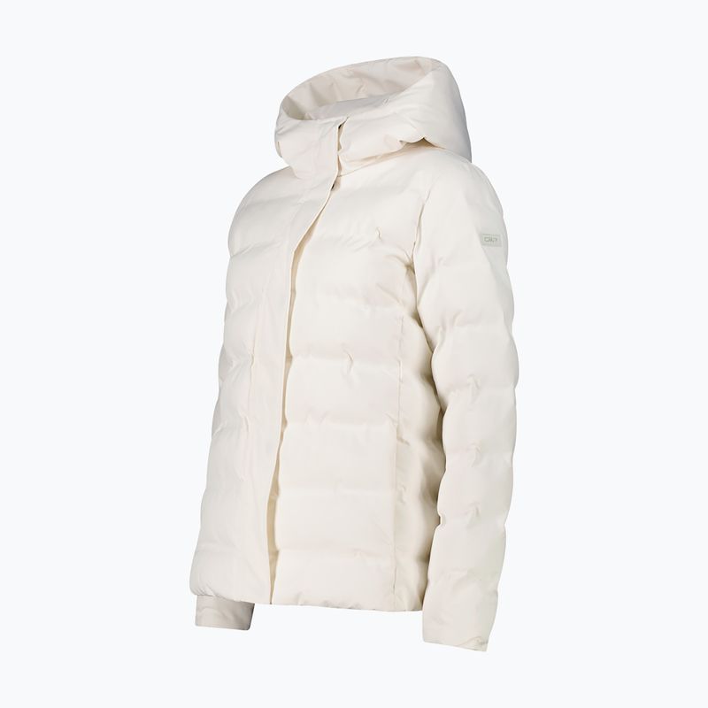 Dámska zateplená bunda CMP 35K3666 Fix Hood chalk white/blue ink 3